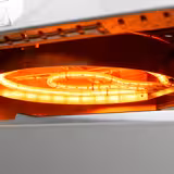 Eléctrico rapido Horno de pizza - Ø 28 cm - Tiempo de horneado: 2-3 minutos.