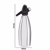 ISI | Soda Siphon - Wassersprudler - 1 Liter - Edelstahl