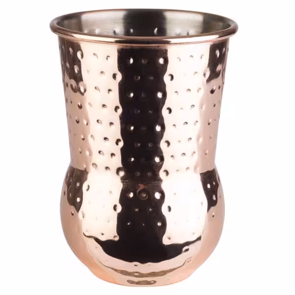 (6 szt.) Kubek do kawy [JULEP MUG] - 400ml - Miedziany - Stal nierdzewna