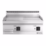 Commercial Electric Griddle - 7.1kW - Smooth/Ribbed Plate (half & half) - Cooking area: 800x700mm
