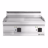 Elektromos rostlap - 7,1 kW - Sima és bordázott - Sütőfelület: 800x700 mm - asztali - Professzionális