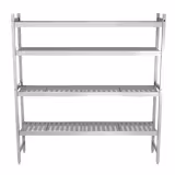 Aluminium Grundregal - 1611x1800mm - Tragkraft: 600 kg