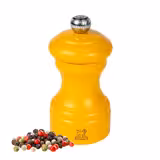 (6 pieces) PEUGEOT | BISTRORAMA - Pepper mill - Saffron yellow - Height: 100 mm
