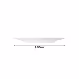 (6 pezzi) SELTMANN WEIDEN | Piattino - rotondo grande Ø 165 mm - Bianco