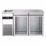 Banco Spillatura Birra PREMIUM - 1550x700mm - 2 Porte in vetro