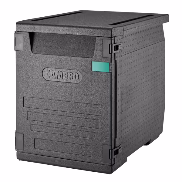 CAMBRO | CAM GOBOX® - Voorlader - EN 600x400 - met 9 draagrails - Zwart