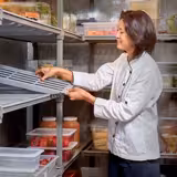 CAMBRO | Camshelving® - Basics Plus - Basisrek - 1375mm - met 3 sleuven & 1 gesloten legplank