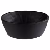 (6 pcs) Coupe - NERO - Mélamine - 250ml - carré - 125x125mm - Profondeur : 45mm - Noir