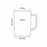 (50 stuks) Theekop - 250ml - Wit