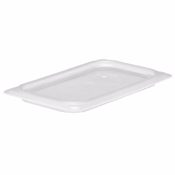 (6 stuks) CAMBRO | Polypropyleen GN deksel 1/4 - luchtdicht - Melkwit