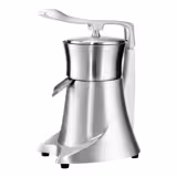 Commercial Electric Citrus Juicer - 230W - 9.5kg - with 980rpm, quiet operation, removable funnel, dishwasher-safe parts - Aluminium & Stainless Steel