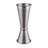 (6 pz) Misurino da bar doppio - Acciaio inox - 2.5cl & 5cl - con graduazioni interne 1.5cl & 3.5cl
