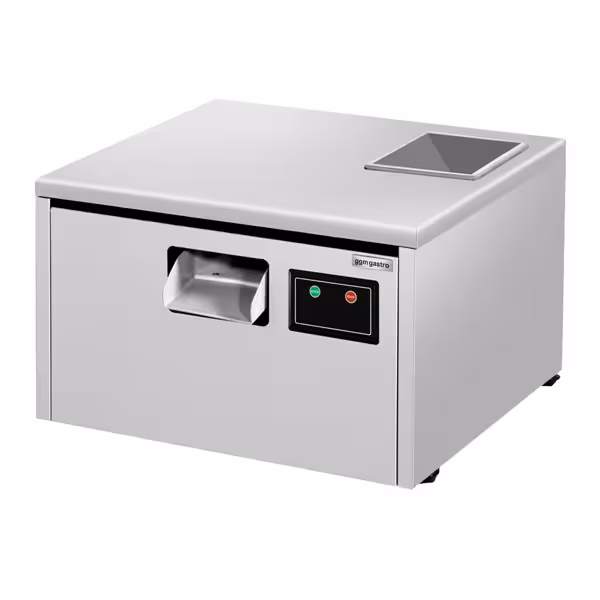 Cutlery polishing machine - 600W - with UV-C lamp - incl. 1 bag polishing granulate