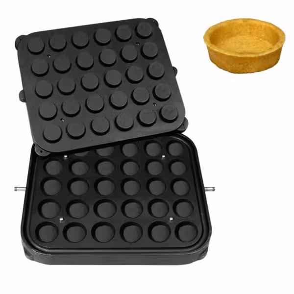 Platen voor tartelette-machine TMPIC - vorm: 30x rond - Ø 50 mm