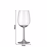 (12 szt.) Kieliszek do wina - Esprit - 290ml - do zmywarki - zestaw 12 szt.