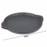 (6 szt.) Wielorazowy pojemnik na pizzę - do Ø 32cm pizzy - Szary