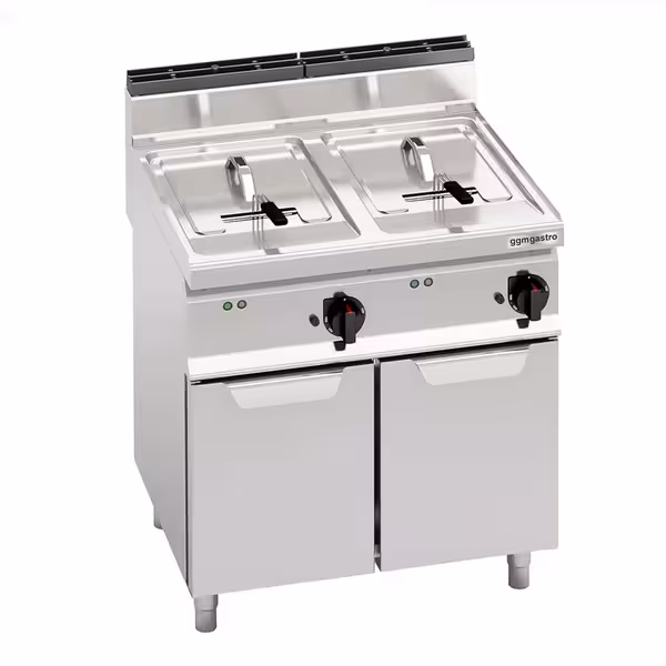 Friteuse électrique double – 18+18 litres – 27 kW