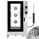 Combisteamer - Touch - 40x GN 1/1 of 20x GN 2/1 - incl. wassysteem & temperatuursensor - incl. dienbladwagen