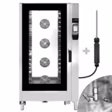 Kombidämpfer - Touch - 40x GN 1/1 oder 20x GN 2/1 - inkl. Waschsystem, Temperaturfühler & Tablettwagen