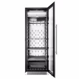 Commercial Dry Aging Cabinet – 352 Litres – 595 mm – 1 Frameless Glass Door – Humidity 60% to 85% – Digital