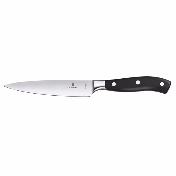 VICTORINOX | Grand Maître Chef’s Knife 150 mm – Black Handle - Stainless Steel Blade