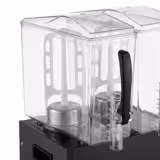 Sapdispenser - 2x 10 liter - 350W - Gekoeld - Zwart