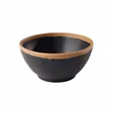 (6 pcs) Coupe - CROCKER - Mélamine - 370ml - Ø 125mm - Profondeur : 60mm - Brun/Terracotta