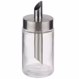 (6 Stück) Zuckerdosierer - Glas - 200ml - mit Dosierrohr