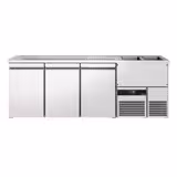 Banco Spillatura Birra PREMIUM - 2500x700mm - 3 Porte