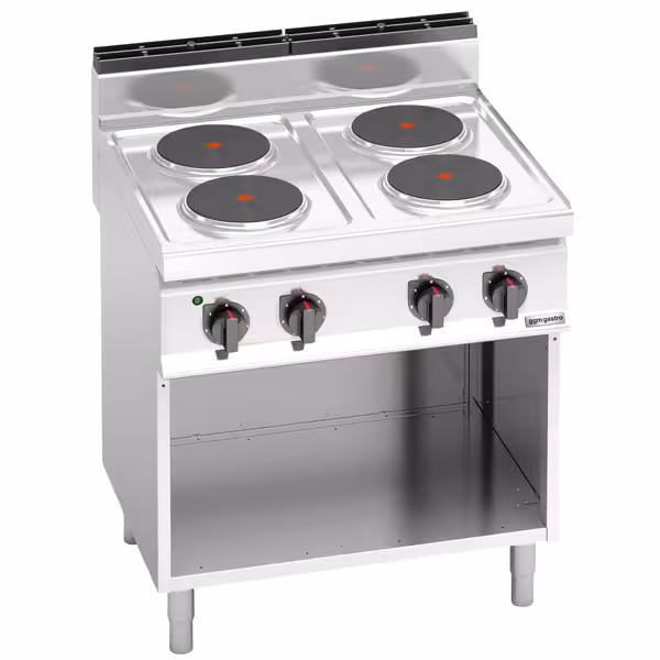 Masina de gatit electrica 4x plite rotunde (10,4 kW)