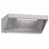 Χοάνη τοίχου Σνακ με μοτέρ - 1400 x 700 mm - με φίλτρα λαβύρινθου & φωτισμό με διακόπτη