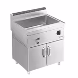 Bain marie – elektromos - 800 mm - 2,4 kW - 2x GN 1/1 vagy 4x GN 1/2 - leeresztőcsappal