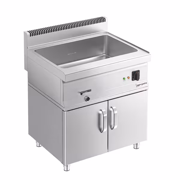 Elektrische bain-marie - 2x GN 1/1 of 4x GN 1/2 - 2,4 kW - met aftapkraan
