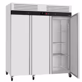 Commercial Upright Fridge ECO – Stainless Steel – 1800 L – 3 Stainless Steel Doors – Plastic Interior Door Lining