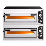 (2 Stück) Elektro Pizzaofen - 4+4x 35cm - Manuell