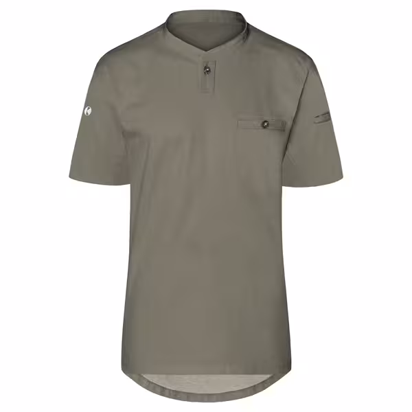 (6 stuks) KARLOWSKY | Korte Mouw Heren Werkshirt Performance - Salie - maat: XS