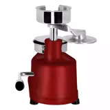 Commercial Burger Press - Manual - Adjustable - Smooth - Red - Ø100mm - WITHOUT Patty mould
