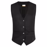 KARLOWSKY | Ladies Waistcoat Lena – Black - Size 36 - Tailored fit - 95°C washable