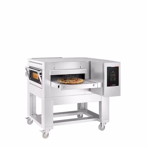 Szalagos pizzakemence - 1260x1750x1080 mm - max. 350 °C - érintőkijelzős - szalagszélesség: 500 mm