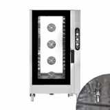 Bäckerei-Kombidämpfer - Manuell - 16x EN 600x400 - inkl. Waschsystem & Gestellwagen