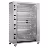 Gaz Rôtissoire à poulets Verticale - 16 broches pour jusqu’à 96 poulets - 74,4kW