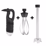 Mixeur plongeant professionnel Combi - pied démontable inclus - pied 500mm & Fouet - 650 W - 1 vitesse