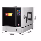 UBERT | RoFry heteluchtfriteuse - 15,5 kW - rechtslader