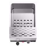 Elektromos ipari tésztafőző asztali - 25 liter - 3,2 kW - leeresztőcsappal - 3 kosárral