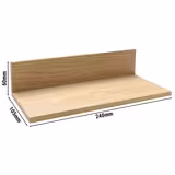 (2 db) Betét - VALO - tölgyfa - 240x105 mm - Magasság: 60 mm - kompatibilis: GN 1/2; VALO fa doboz; 14004 és 14005