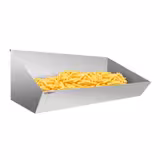 Vanička na hranolky z nerezové oceli - 1000x300 mm