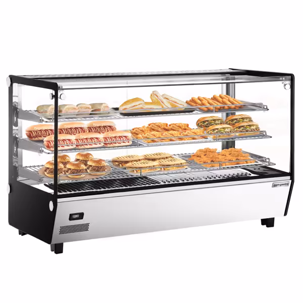 Vitrine de mesa quente - 200 litros