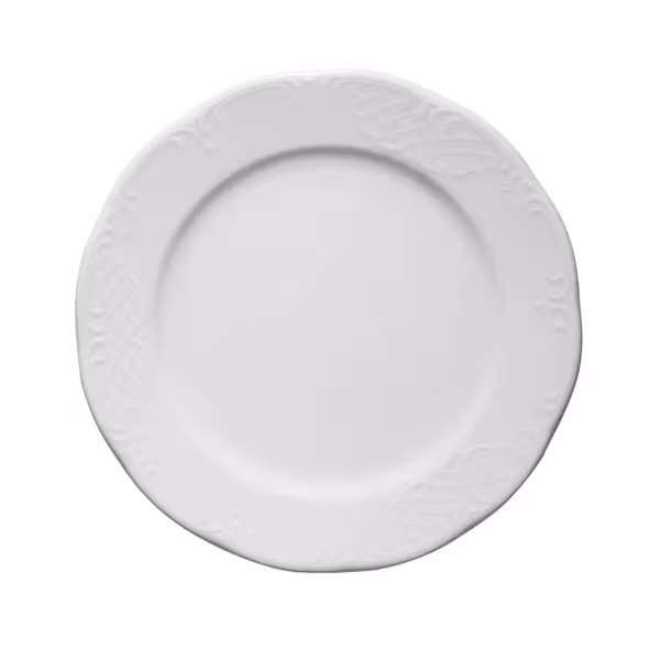 (6 stuks) CLASSICO - bord - vlak - porselein - Ø160mm - wit