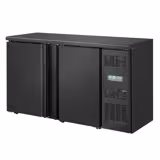 Bar- & Getränkekühltisch ECO - 1462mm - mit 2 Türen - Schwarz