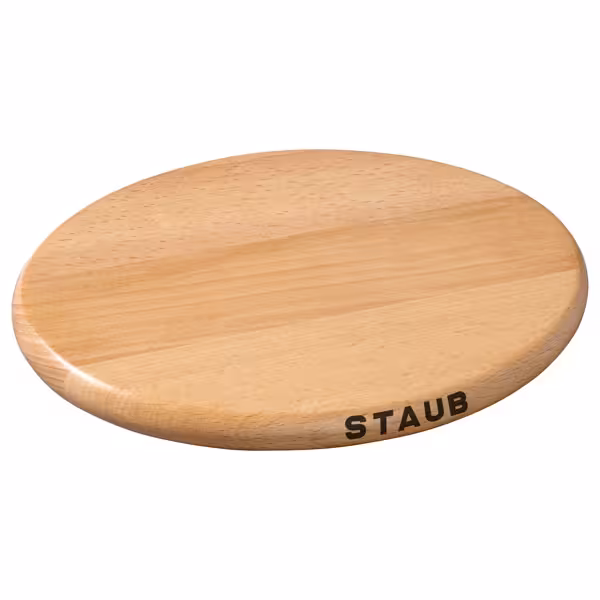 STAUB | SPECIALITIES - Magnetic Trivet - Ø150mm - Brown - Beech